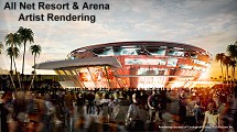 All Net resort and Arena, artist rendering