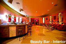 Beauty bar interior
