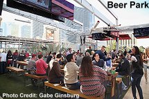 Beer Park with guests