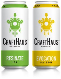 CraftHaus Brewery cans