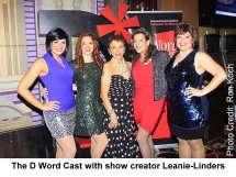 'The D Word' cast with Jeanie Linders