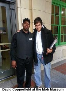 David Copperfield at the MOB Museum