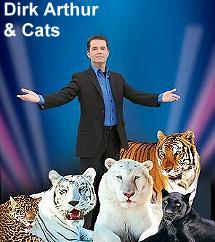 Dirk Arthur and cats