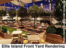 Ellis Island - front yard rendering