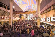Fremont Street Experience New Years Eve 2010