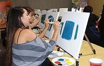 Guided Brush Social Art Las Vegas