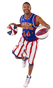 Handles Franklin of the Harlem Globetrotters