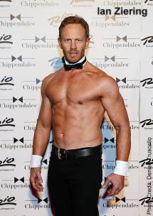 Ian Ziering of Chippendales