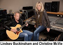 Lindsey Buckingham and Christine McVie