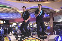 Lucas Neff Garret Dillahunt at The Rio