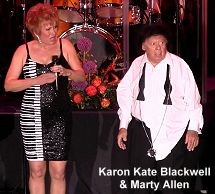 Marty Allen and Karon kate Blackwell 2009