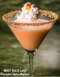 MRKT Sea and Land pumpkin spice martini