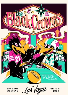 The Black Crowes Headline at Palms Big Game Weekend