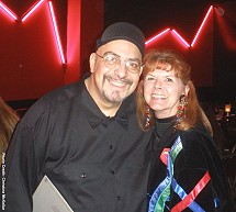 Pat DiNizio and Jackie Brett