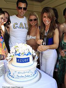 Paula Abdul 50th Birthday at Azure Palazzo