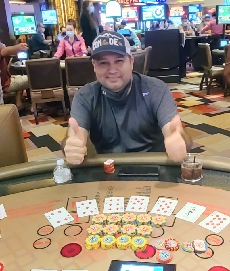 Planet Hollywood � Face Up Pai Gow winner