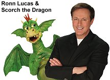 Ronn Lucas and Scorch the Dragon