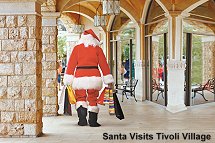 Santa visits Tivoli Village