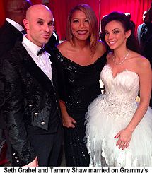 Seth Grabel and Tammy Shaw married on Grammys