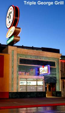 Triple George Grill exterior