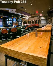 Tuscany Pub 365 interior