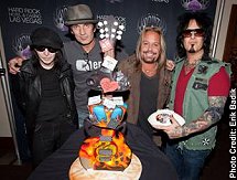 Vince Neil of Motley Crue 51st Birthday at Hard Rock The Joint