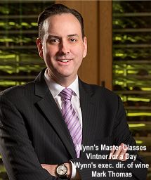 Wynn Master Classes - Exec Dir of Wine - Mark Thomas